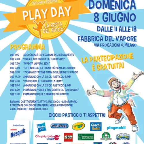 PLAY DAY – LA FESTA DEL GIOCO