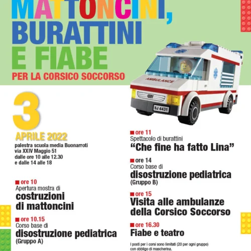 MATTONCINI, BURATTINI E FIABE – PER LA CORSICO SOCCORSO